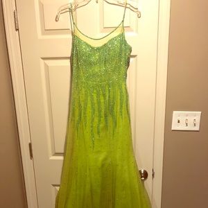 100% silk mermaid gown